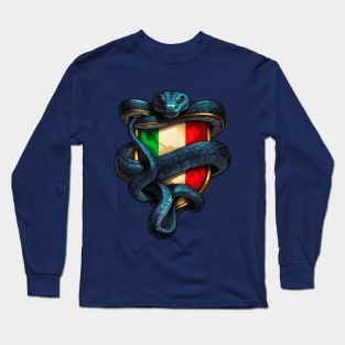 Nerazzurri Venom Long Sleeve T-Shirt